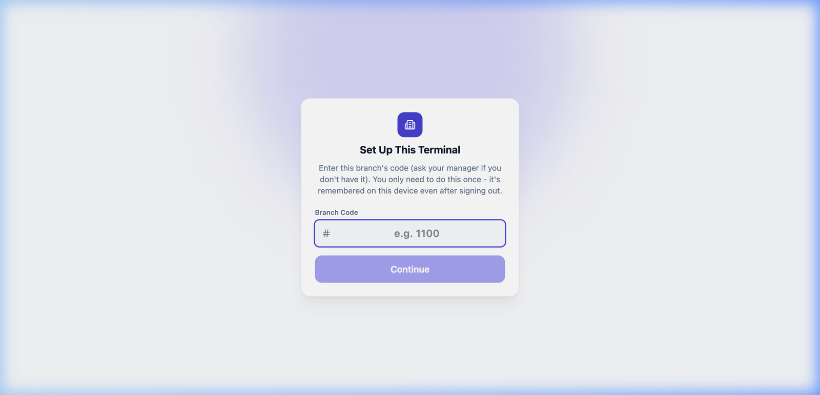 BistroDesk Restaurant POS Terminal Screenshot